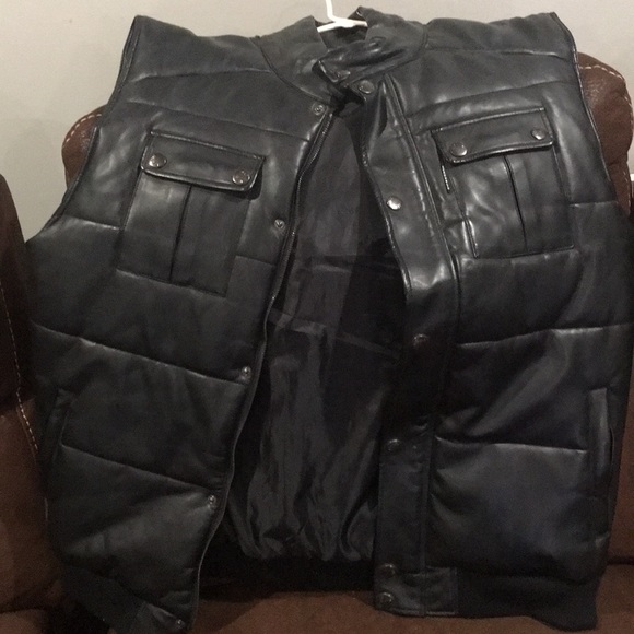 Black vest jacket - Picture 1 of 1
